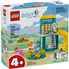 LEGO PLAYGROUND FUN WITH BLUEY AND CHLOE