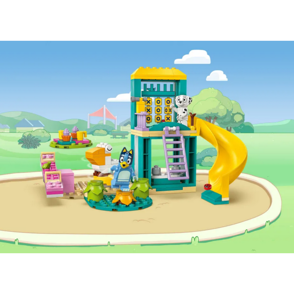 LEGO PLAYGROUND FUN WITH BLUEY AND CHLOE