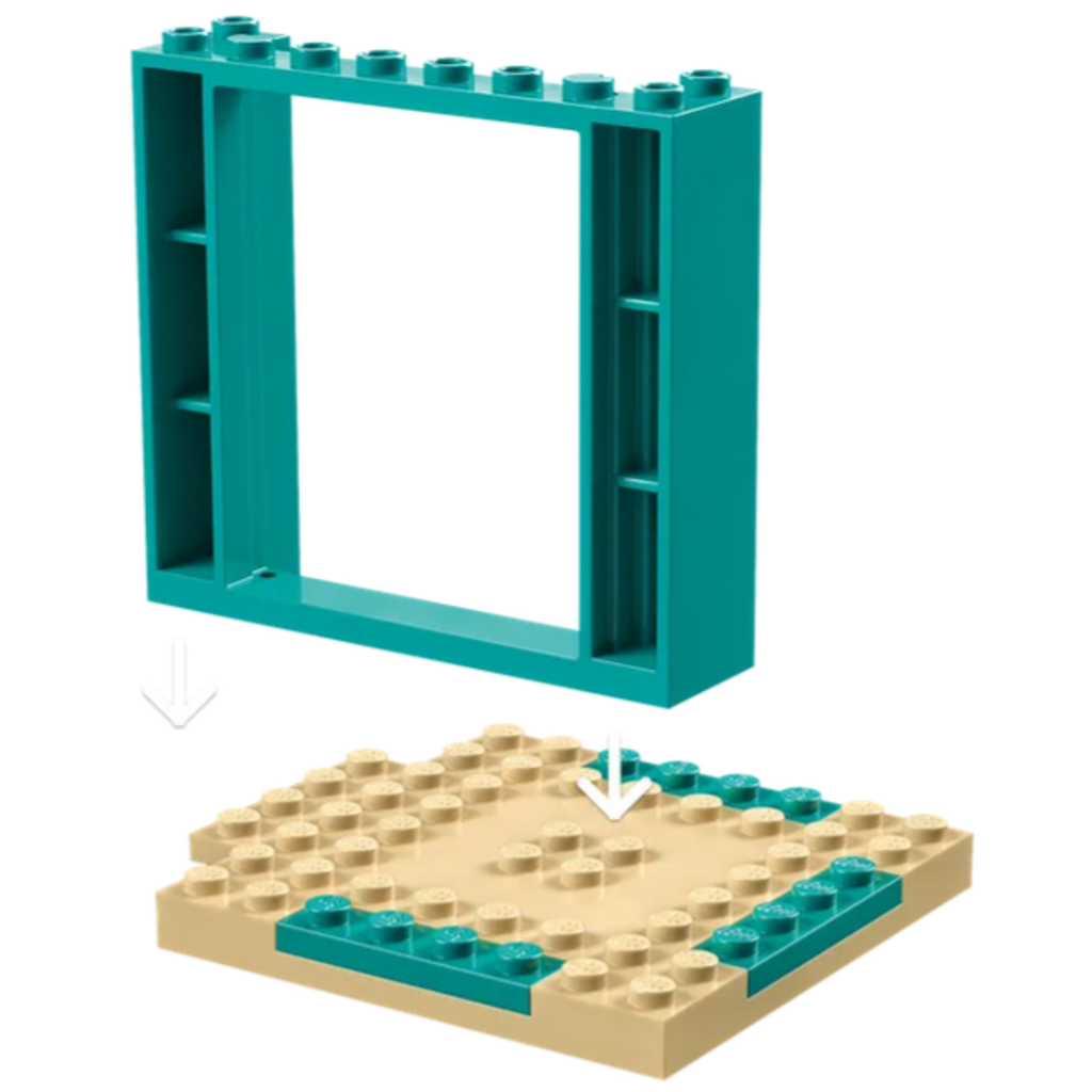 LEGO PLAYGROUND FUN WITH BLUEY AND CHLOE