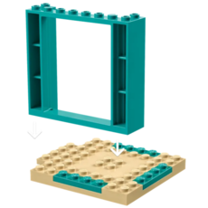 LEGO PLAYGROUND FUN WITH BLUEY AND CHLOE