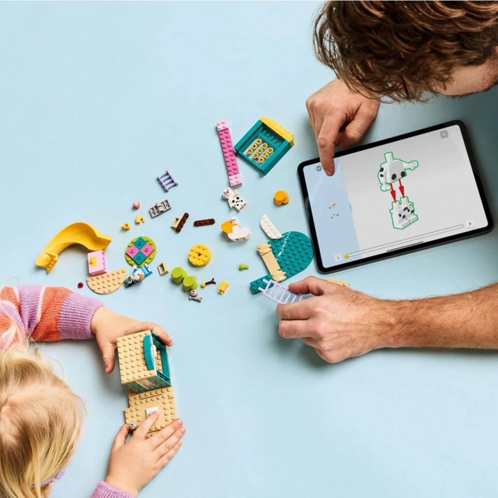 LEGO PLAYGROUND FUN WITH BLUEY AND CHLOE