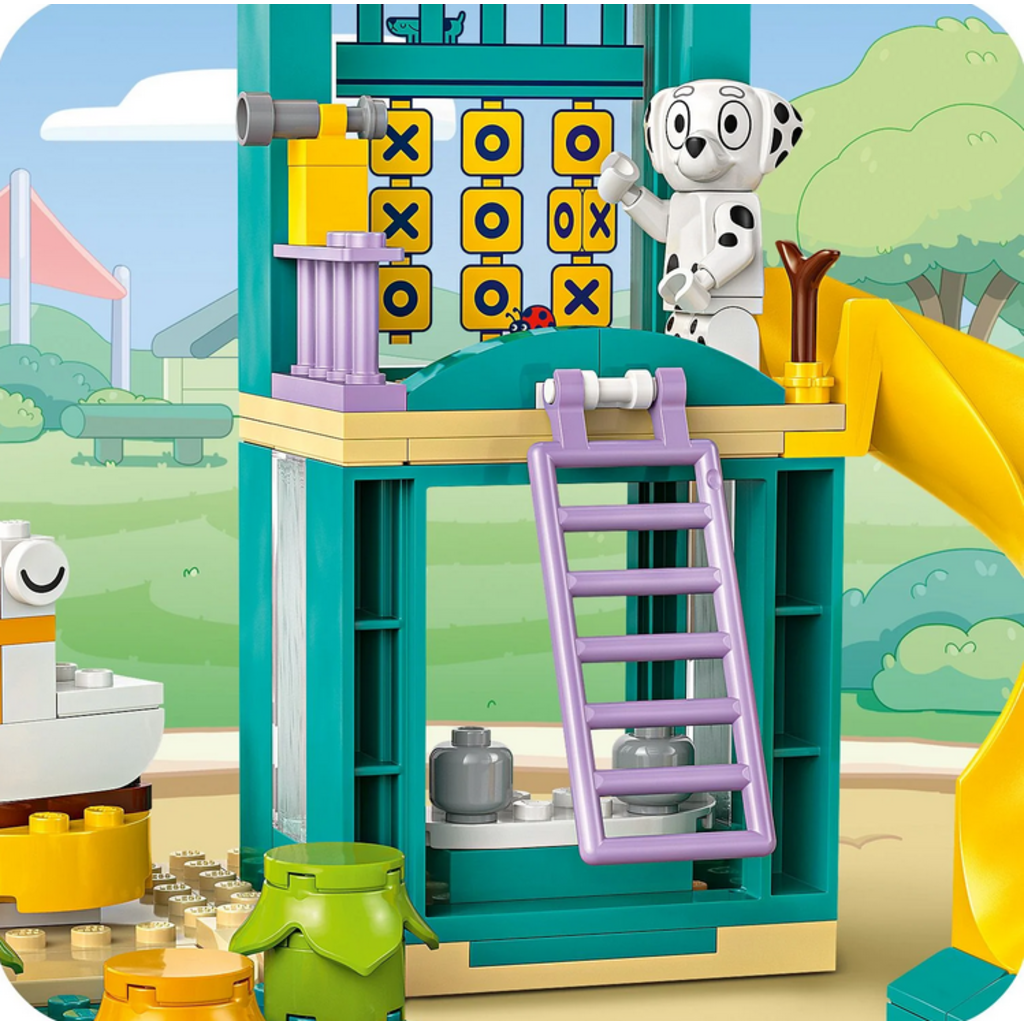 LEGO PLAYGROUND FUN WITH BLUEY AND CHLOE