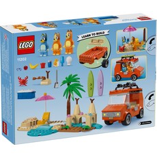 LEGO BLUEY'S BEACH & FAMILY CAR TRIP