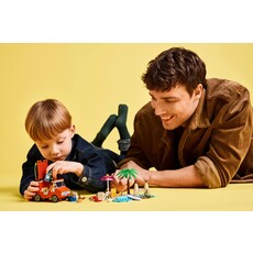 LEGO BLUEY'S BEACH & FAMILY CAR TRIP