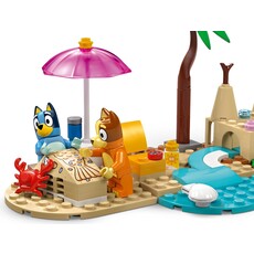 LEGO BLUEY'S BEACH & FAMILY CAR TRIP