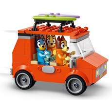 LEGO BLUEY'S BEACH & FAMILY CAR TRIP