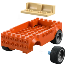 LEGO BLUEY'S BEACH & FAMILY CAR TRIP