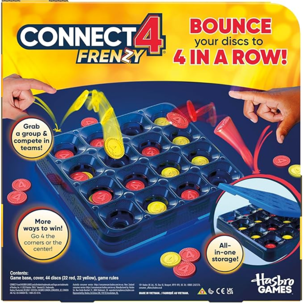HASBRO CONNECT 4 FRENZY