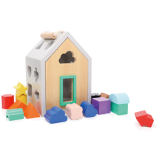 WONDER & WISE HIP SHAPE WOOD SORTER