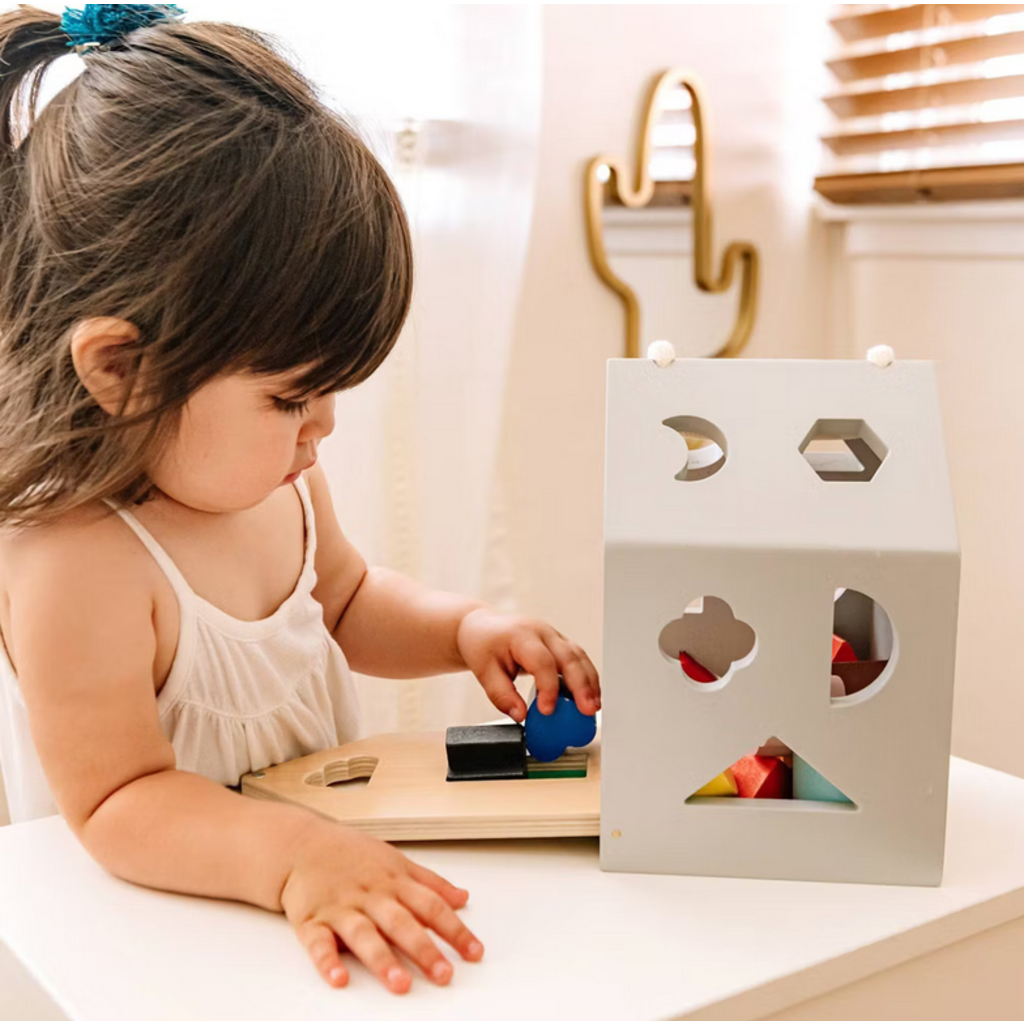 WONDER & WISE HIP SHAPE WOOD SORTER