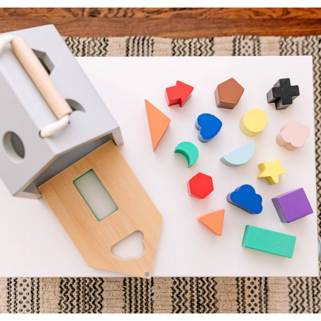 WONDER & WISE HIP SHAPE WOOD SORTER