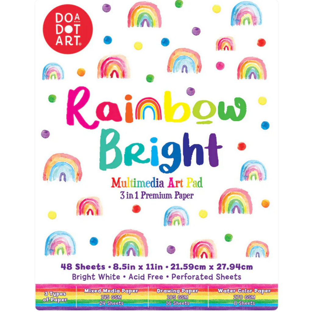DO A DOT ART! RAINBOW BRIGHT MULTIMEDIA ART PAD