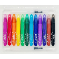 DO A DOT ART! RAINBOW BRIGHT WATERCOLOR CRAYONS