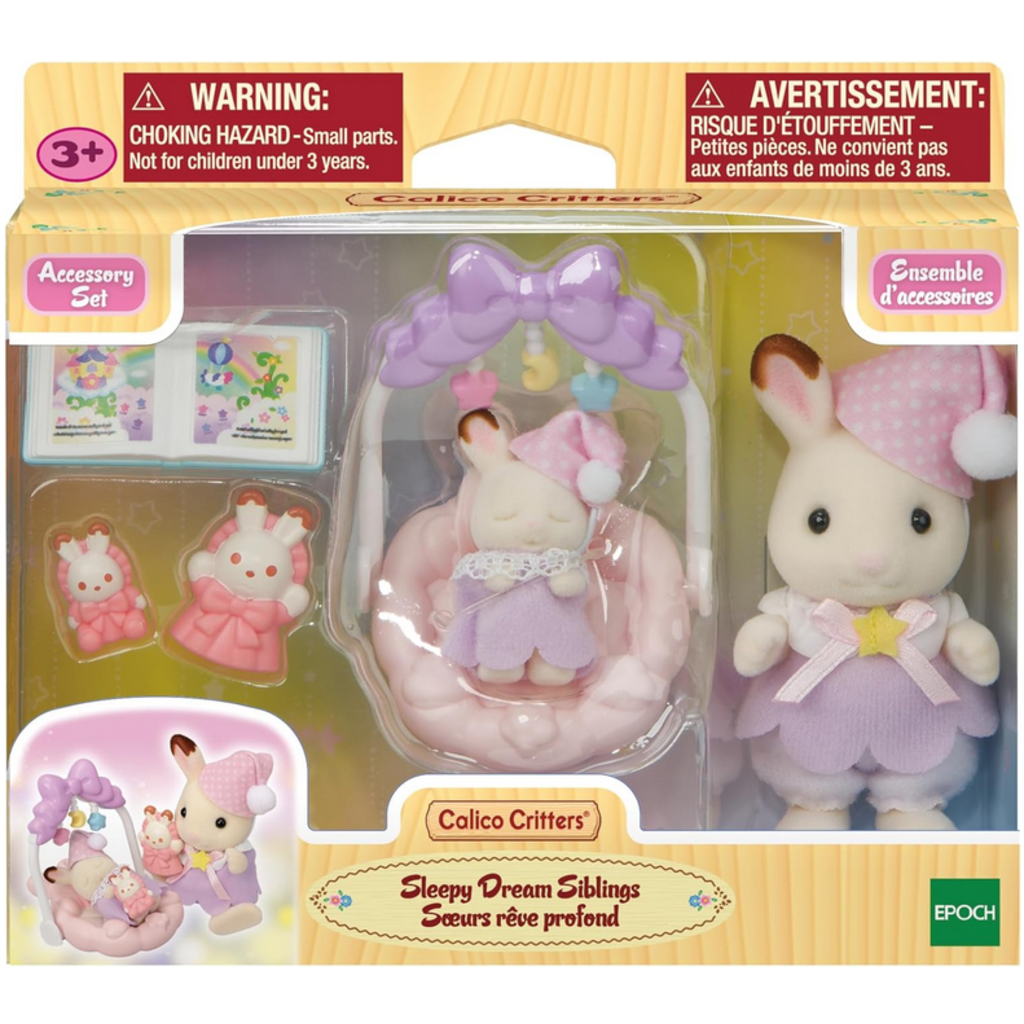 CALICO CRITTERS SLEEPY DREAM SIBLINGS CALICO CRITTERS