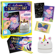 CREATIVITY FOR KIDS DELUXE SCRATCH ART WITH VACUUM