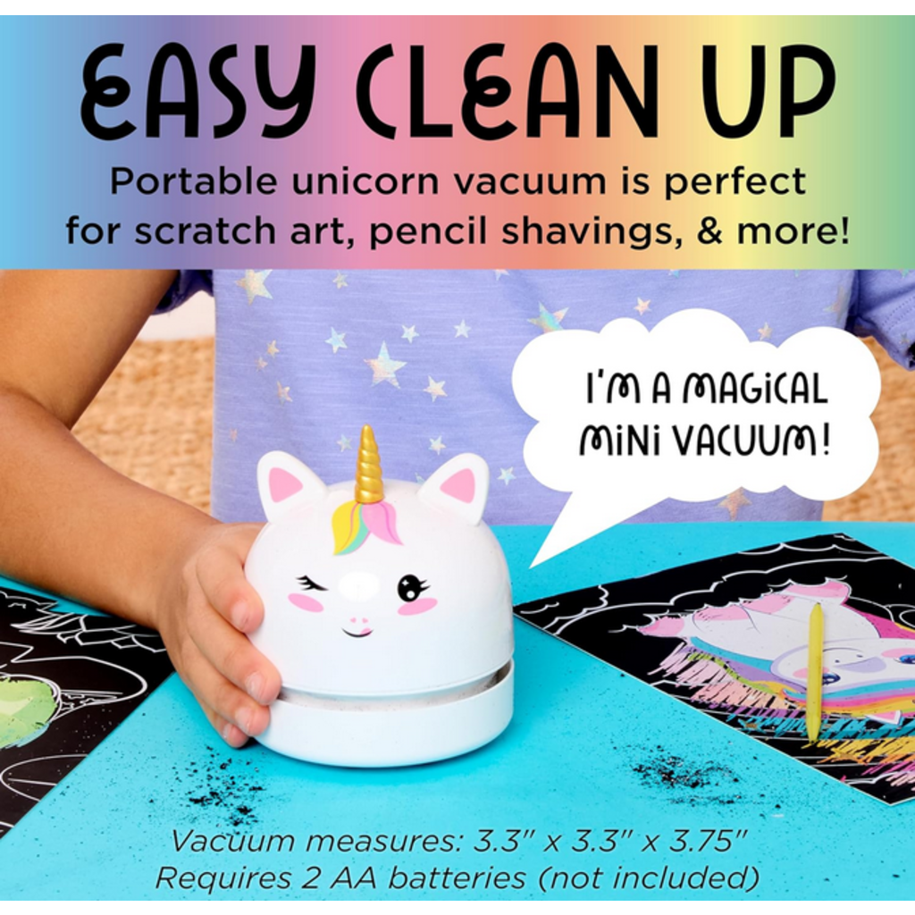 CREATIVITY FOR KIDS DELUXE SCRATCH ART WITH VACUUM
