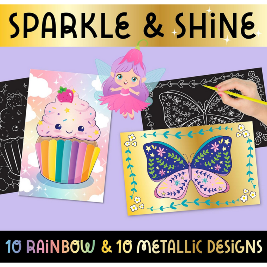CREATIVITY FOR KIDS DELUXE SCRATCH ART WITH VACUUM