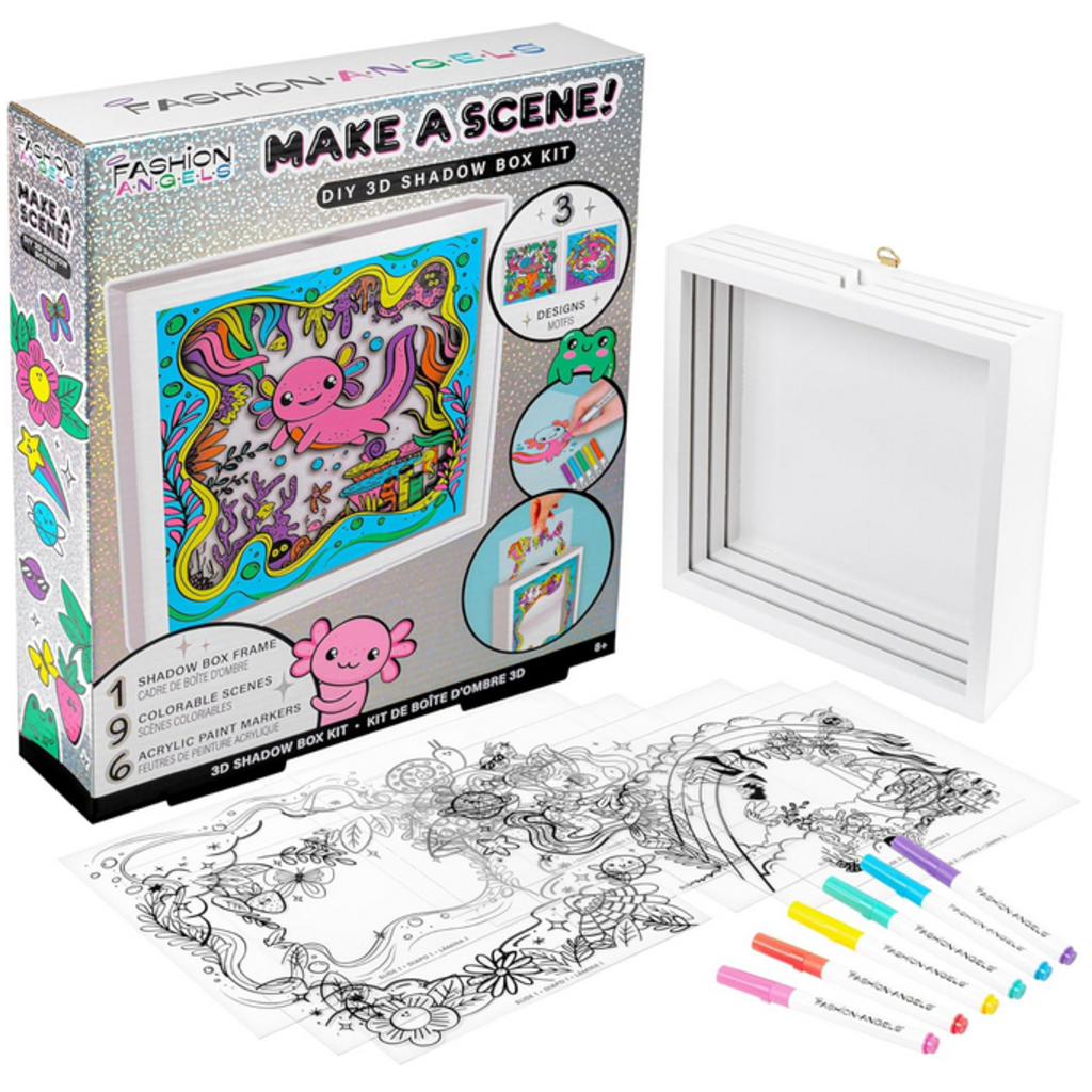 FASHION ANGELS DIY 3D SHADOW BOX KIT