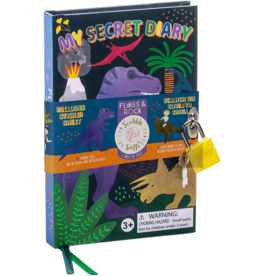 FLOSS & ROCK MY SECRET SCENTED DIARY DINO