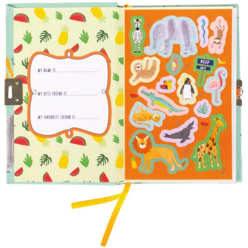 FLOSS & ROCK MY SECRET SCENTED DIARY JUNGLE