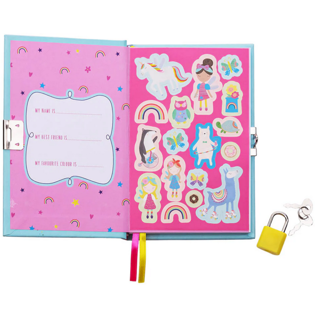 FLOSS & ROCK MY SECRET SCENTED DIARY RAINBOW FAIRY