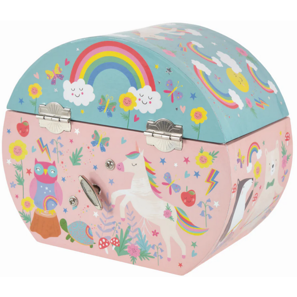 FLOSS & ROCK RAINBOW FAIRY MUSICAL JEWELRY BOX