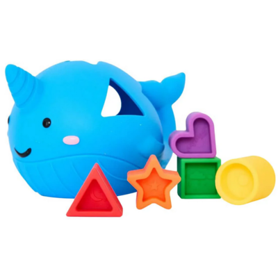 GLO PALS NARWHAL SHAPE SORTER