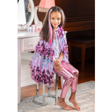 GREAT PRETENDERS 5th AVENUE PURPLE PAILETTE CAPE
