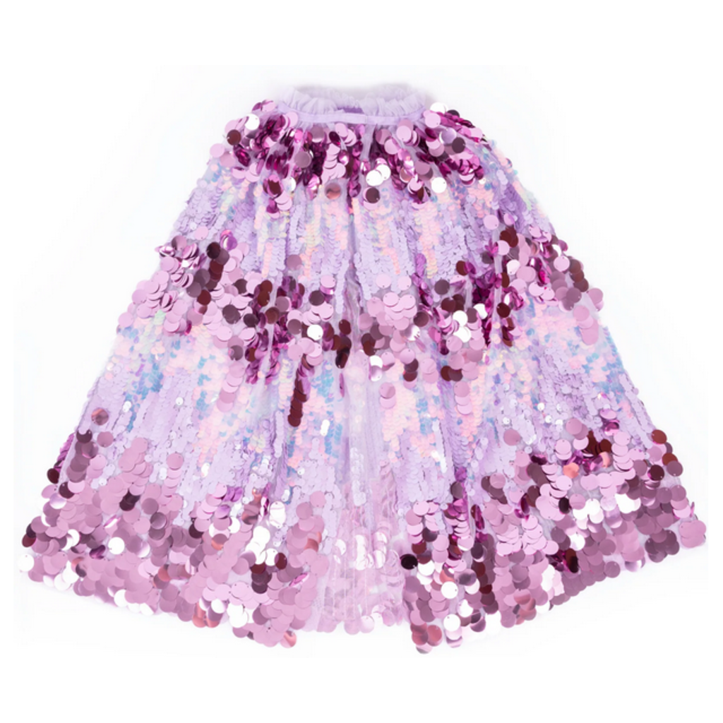 GREAT PRETENDERS 5th AVENUE PURPLE PAILETTE CAPE