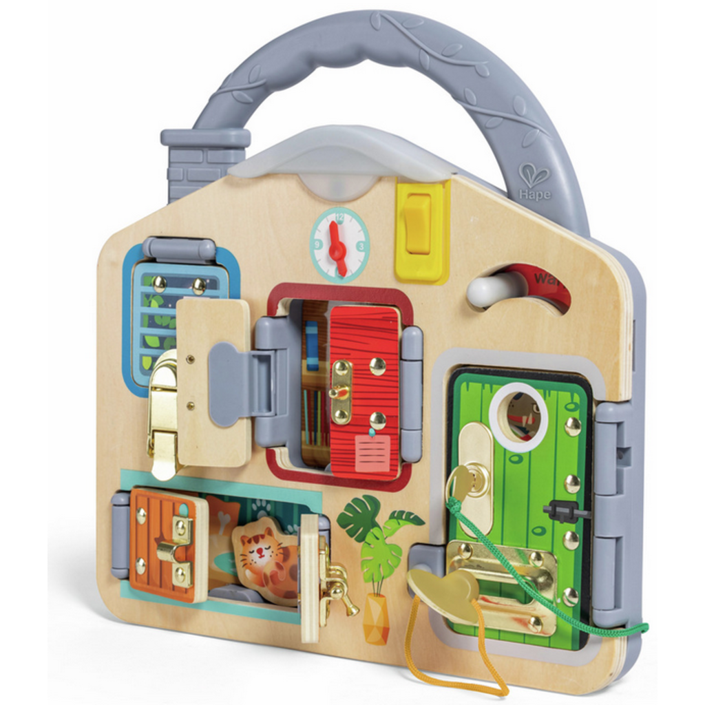 HAPE LOCK & LEARN PLAYBOARD