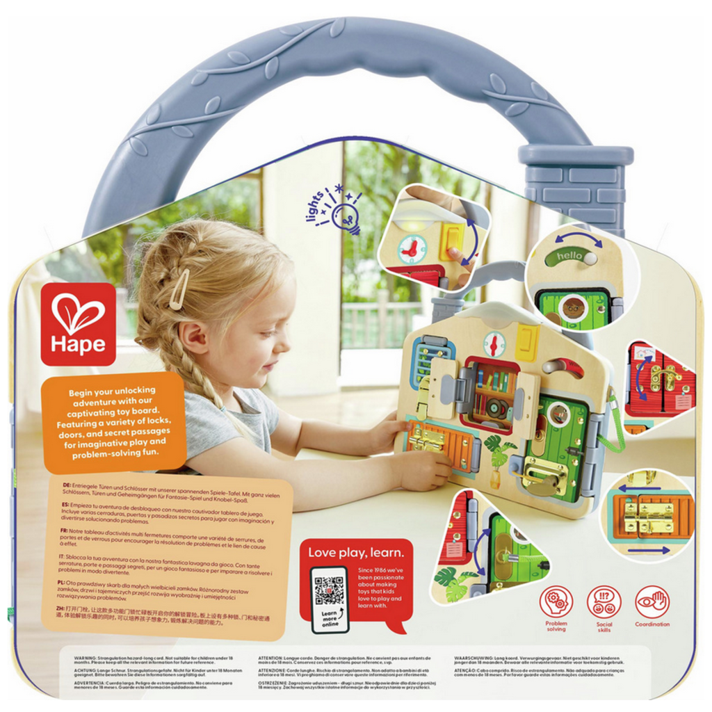 HAPE LOCK & LEARN PLAYBOARD