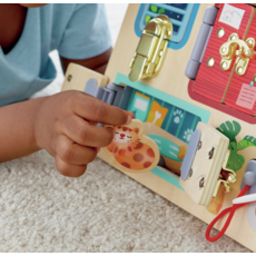 HAPE LOCK & LEARN PLAYBOARD