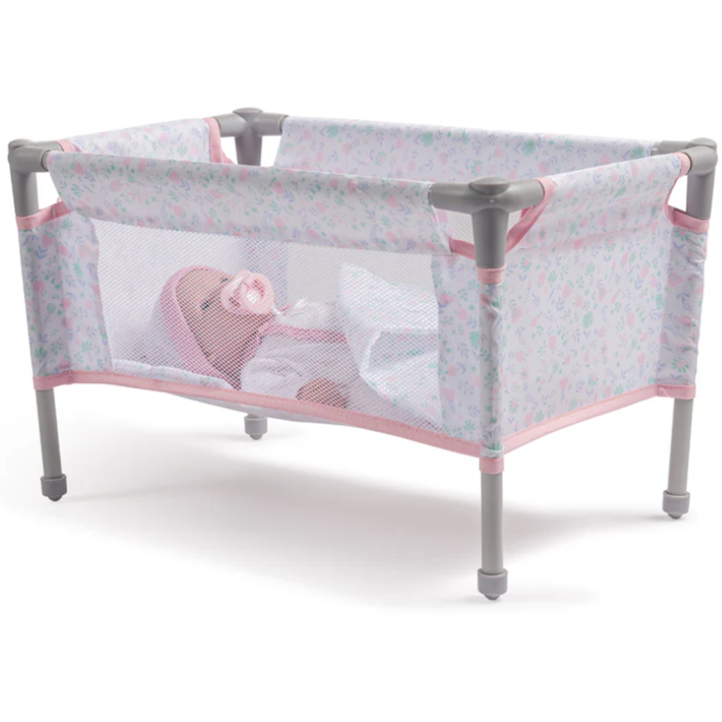 JC TOYS CRIB / PLAYPEN WITH TRAVEL BAG