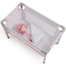 JC TOYS CRIB / PLAYPEN WITH TRAVEL BAG