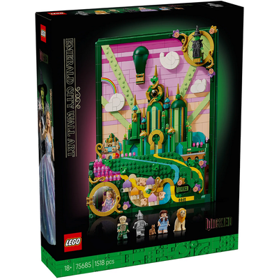 LEGO EMERALD CITY WALL ART