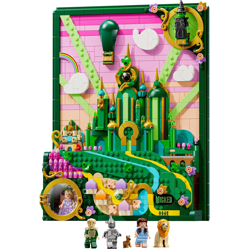 LEGO EMERALD CITY WALL ART