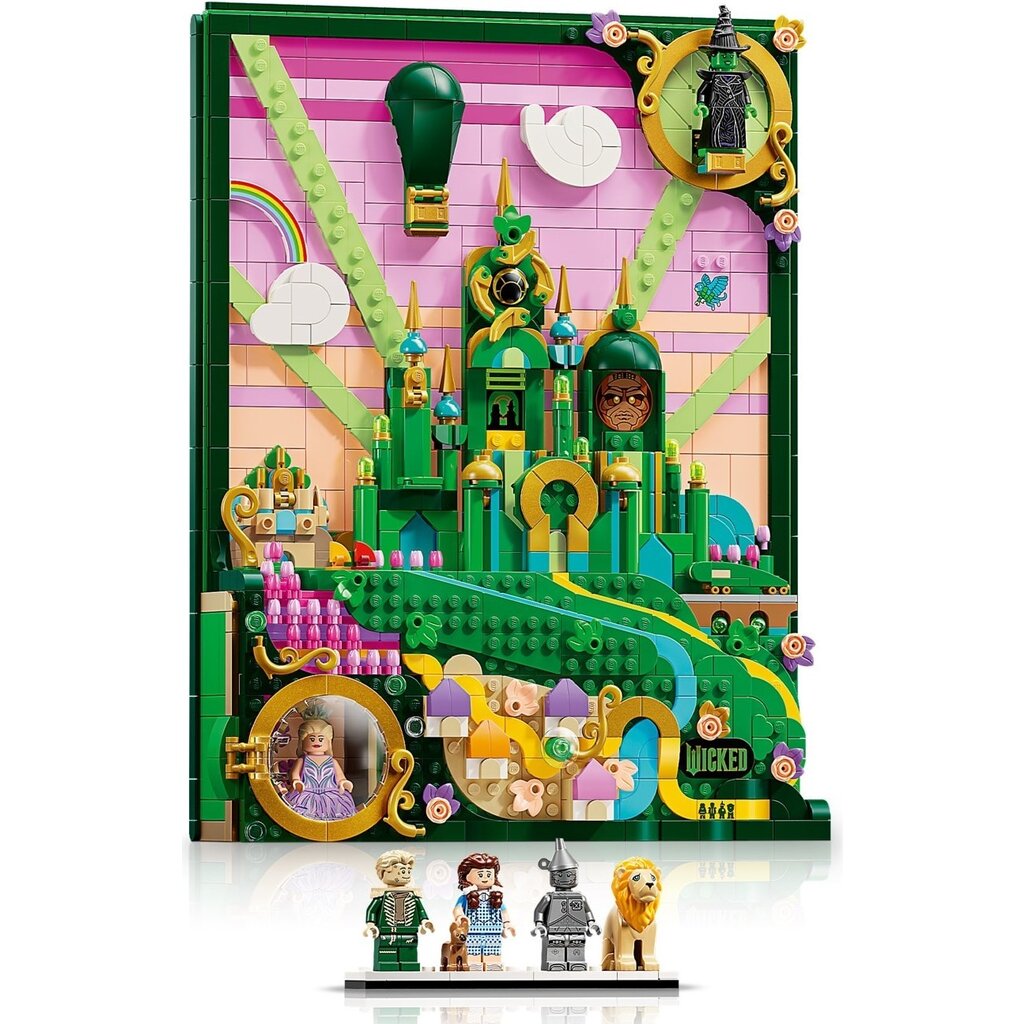 LEGO EMERALD CITY WALL ART