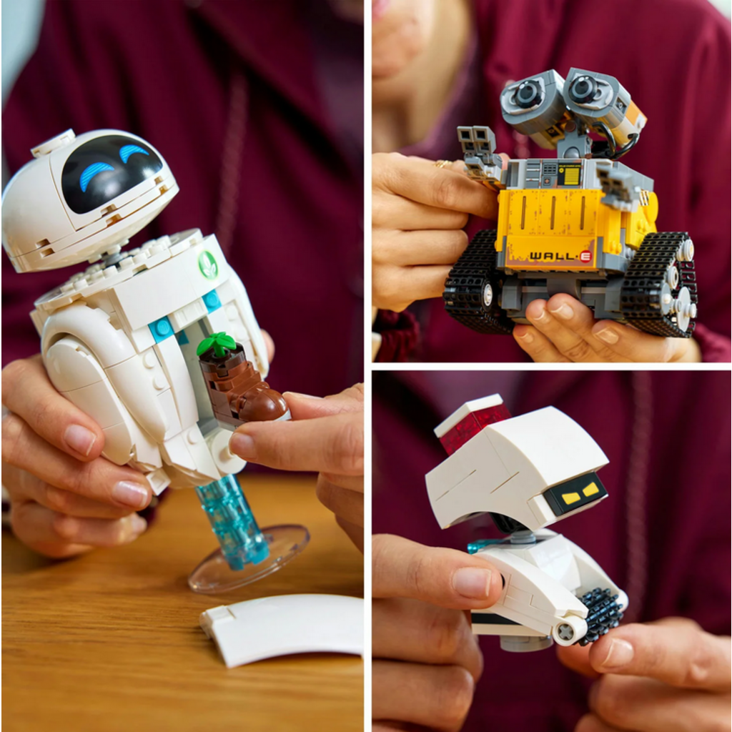 LEGO WALL-E AND EVE