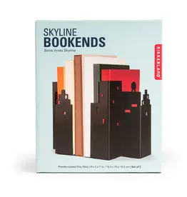 KIKKERLAND SKYLINE BOOKENDS