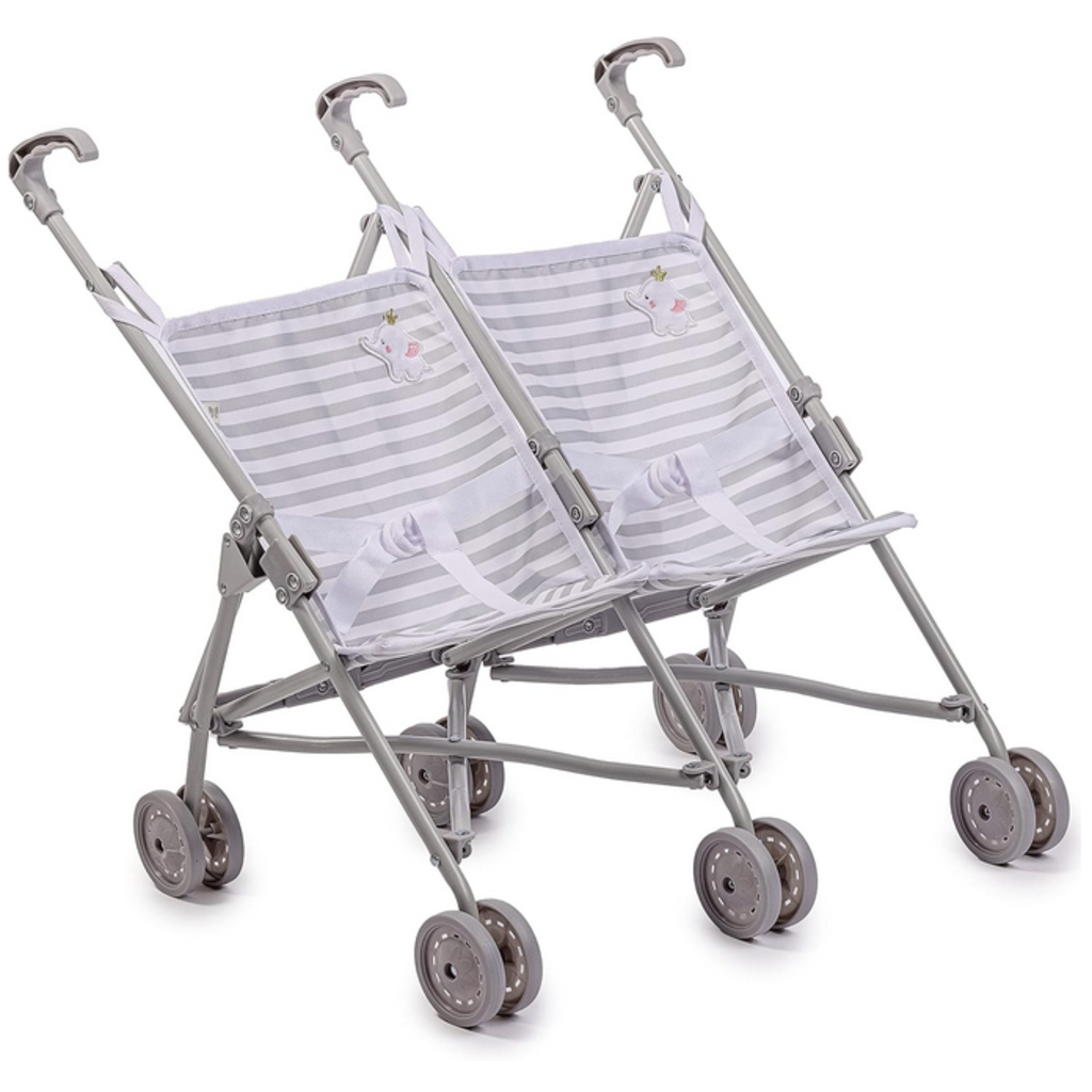 JC TOYS TWIN DOLL STROLLER