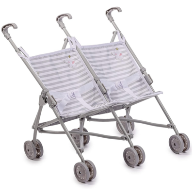 JC TOYS TWIN DOLL STROLLER