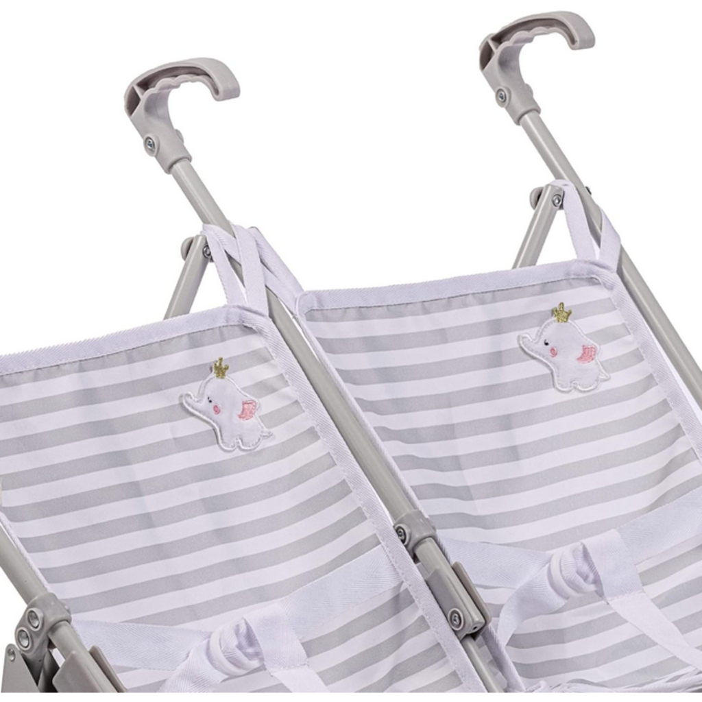 JC TOYS TWIN DOLL STROLLER