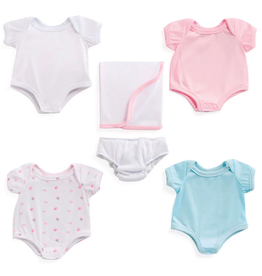 JC TOYS LA NEWBORN OUTFIT GIFT SET 17" DOLL CLOTHES