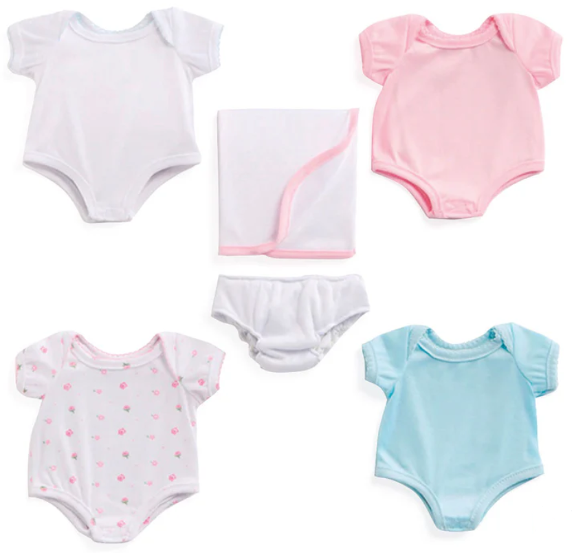 LA NEWBORN OUTFIT GIFT SET 17" DOLL CLOTHES