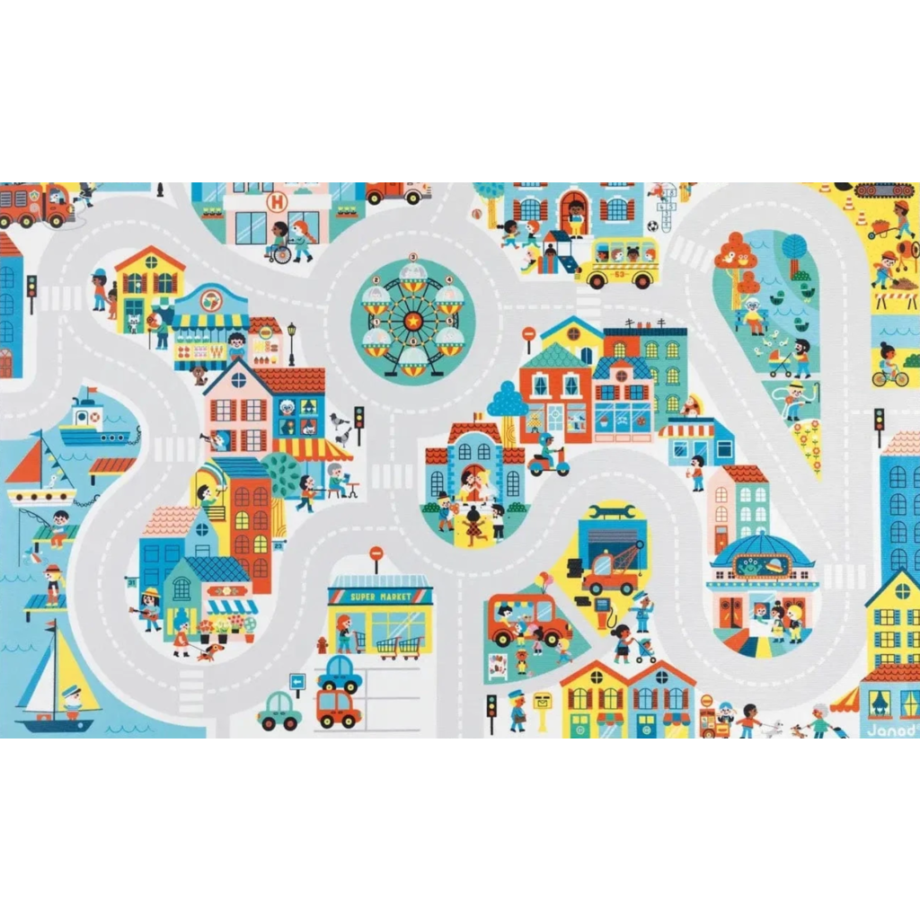 JANOD CROSSROADS CITY PLAYMAT