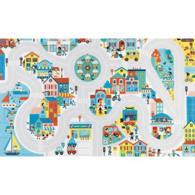 JANOD CROSSROADS CITY PLAYMAT