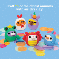 KLUTZ AIR-DRY CLAY ANIMAL PARTY