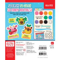 KLUTZ AIR-DRY CLAY ANIMAL PARTY