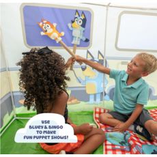LITTLE KIDS BLUEY CAMPING ACTIVITY FORT