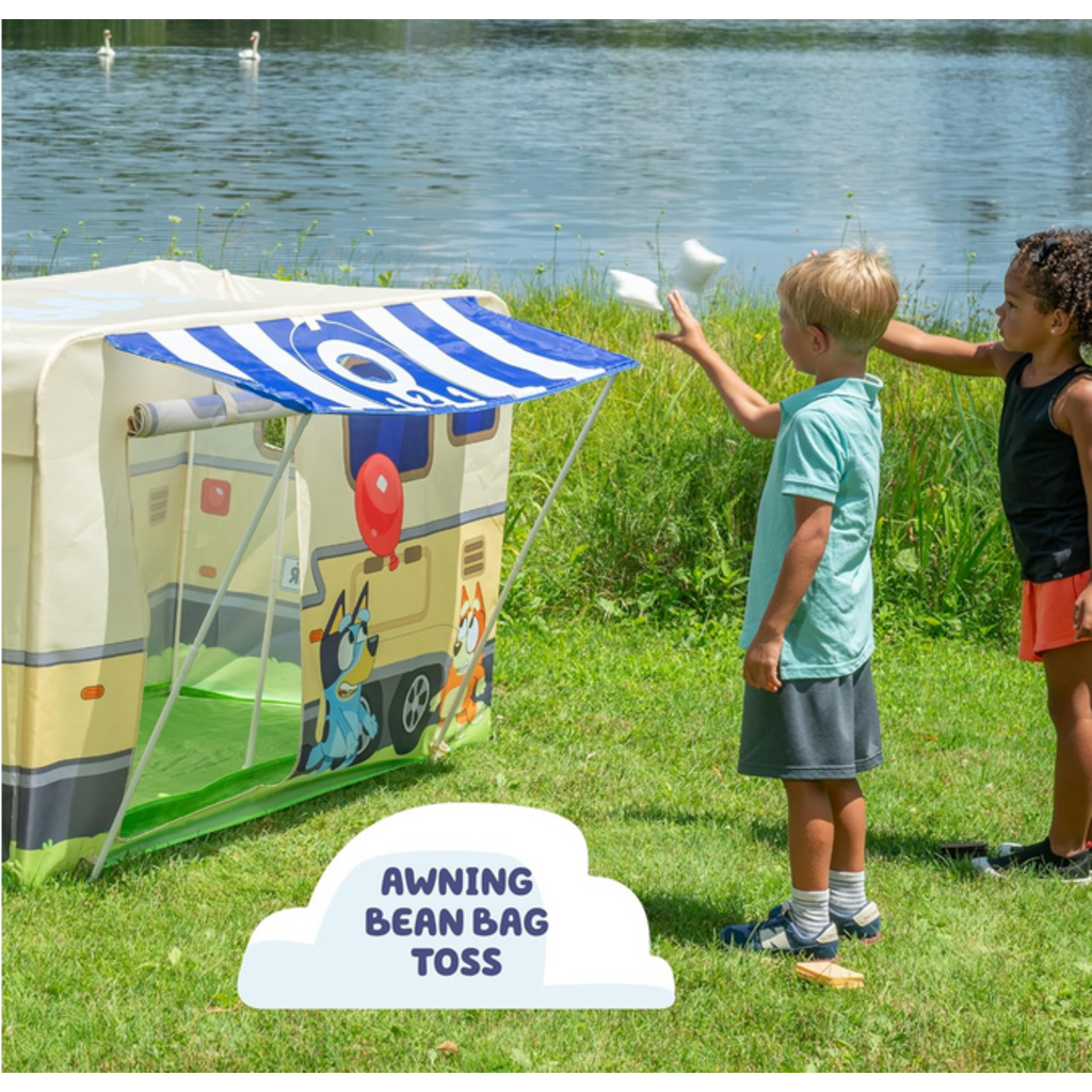 LITTLE KIDS BLUEY CAMPING ACTIVITY FORT